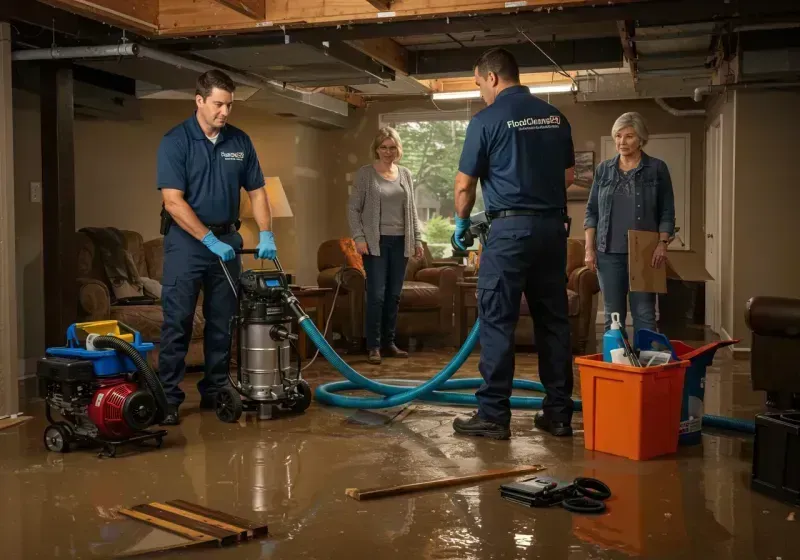 Basement Water Extraction and Removal Techniques process in Pleasant Hill, PA